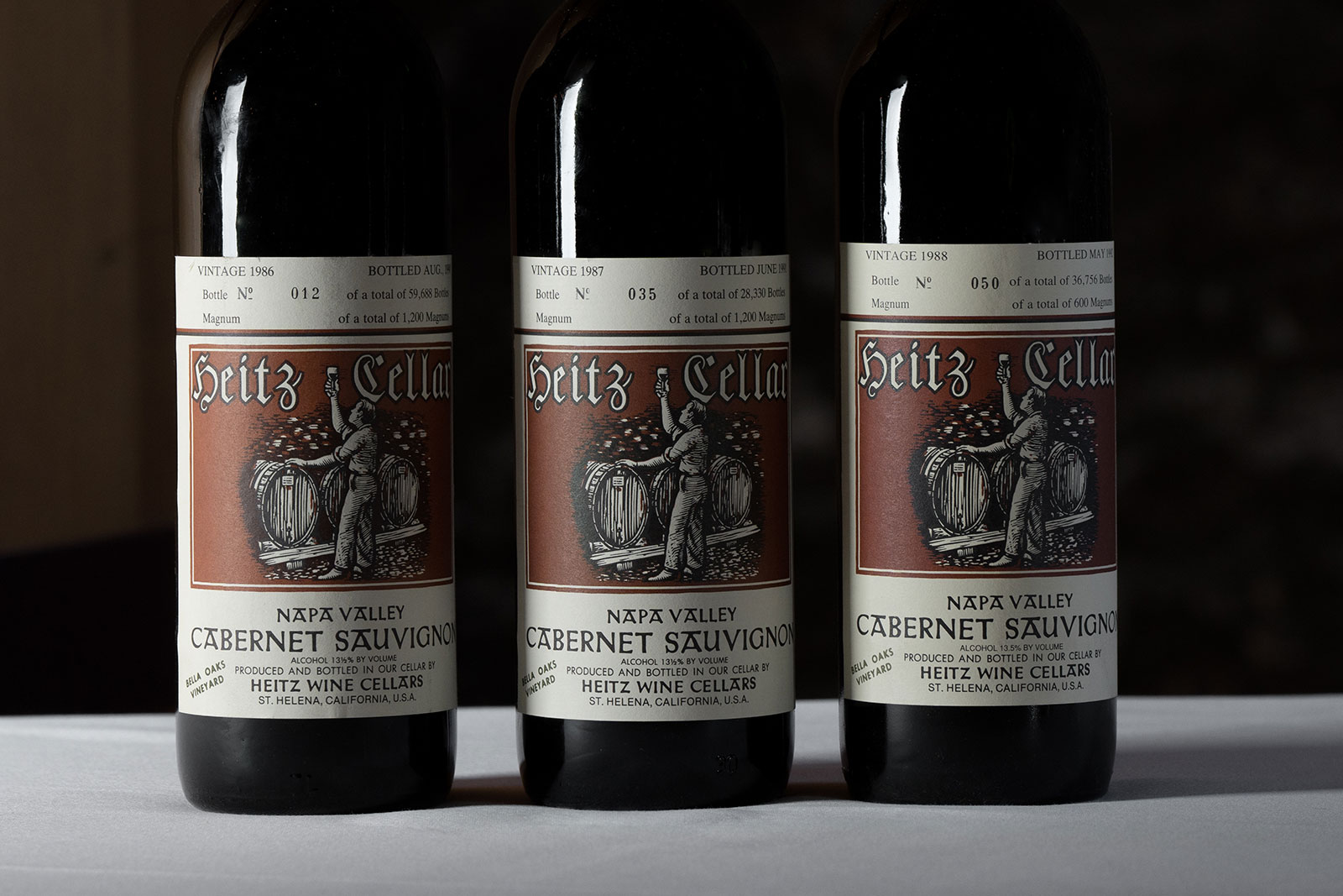 Rarities Two: Bella Oaks Vineyard 1986-1988 - Heitz Cellar