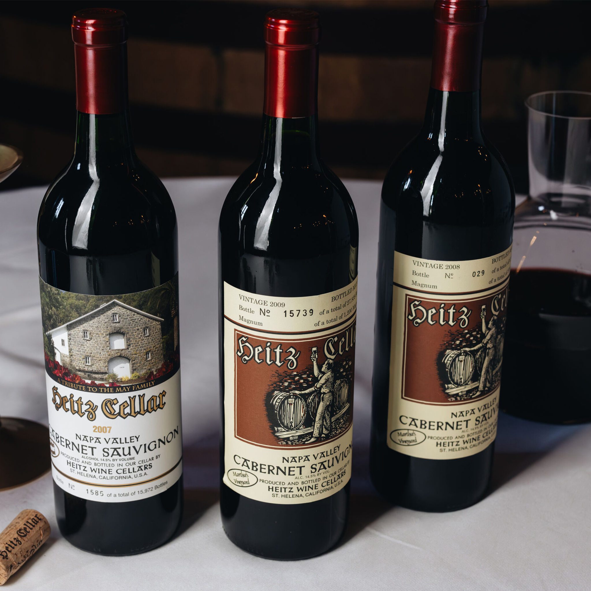 Heitz Cellar 2025 Holiday: Legacy Martha's Vineyard Vertical