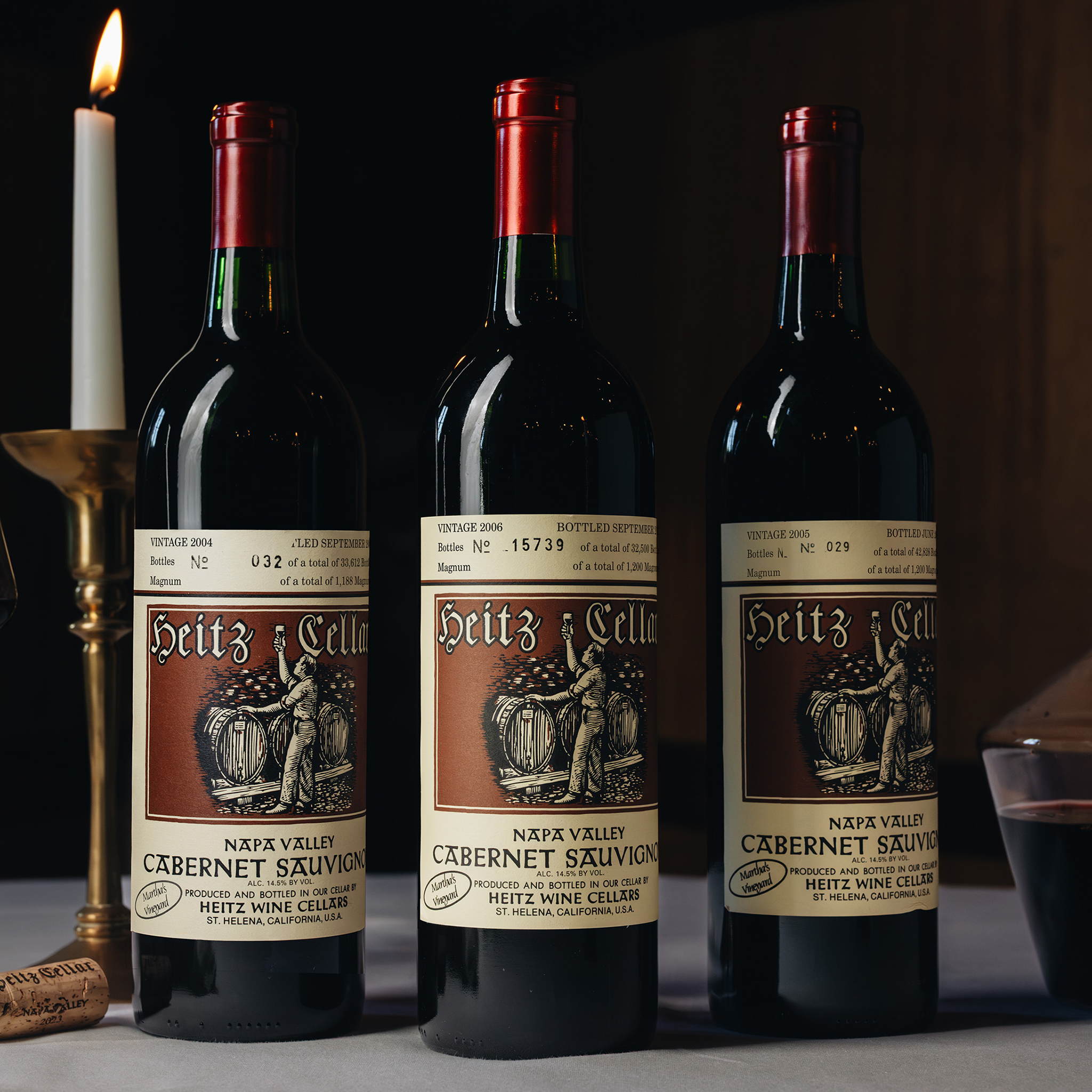 Heitz Cellar Library Vertical of Martha's Vineyard Holiday 2026